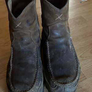 Twisted X Dark Brown Leather Boots